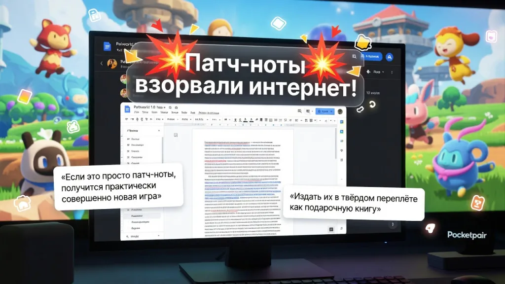 Palworld 1.0 вышла. Патч-ноты взорвали интернет!