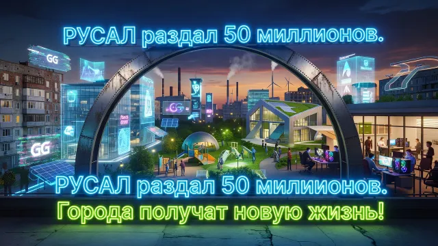 РУСАЛ раздал 50 миллионов. Города получат новую жизнь!